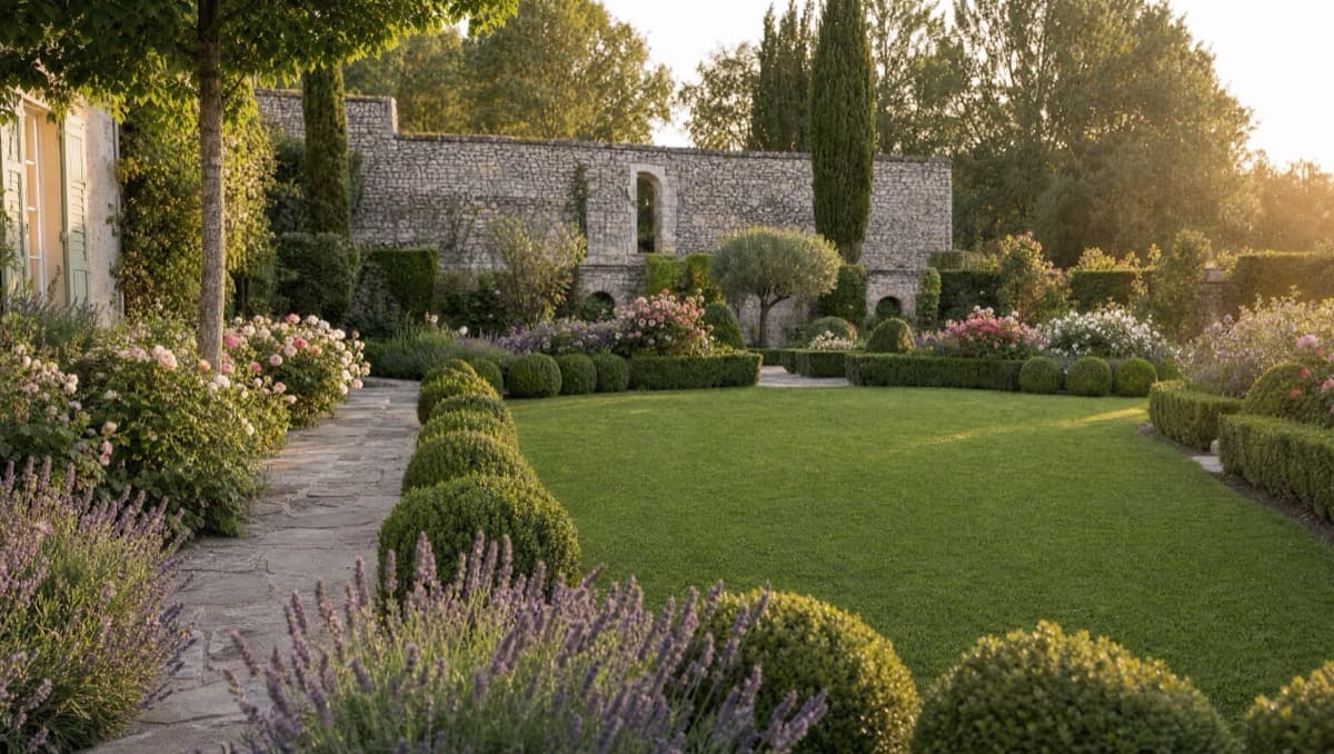 Jardin aménagé par L&J Services — paysagiste Yonne et Seine-et-Marne